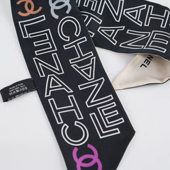 Chanel Silk Hair Scrunchie