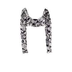 Chanel 22C Tube Top Black/White Size 38