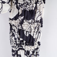 Chanel 22C Tube Top Black/White Size 38