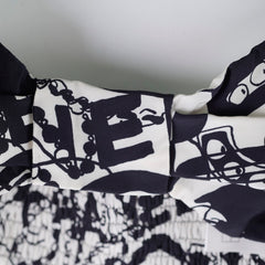 Chanel 22C Tube Top Black/White Size 38