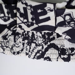 Chanel 22C Tube Top Black/White Size 38