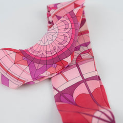 Hermes Silk Pink Twilly Rose de Compas