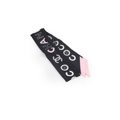 Chanel Silk CC Slim Bandeau Scarf