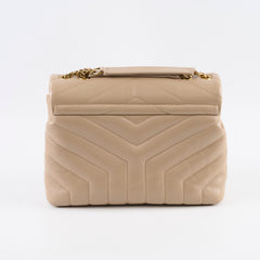 Saint Laurent Loulou Small Beige