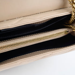 Saint Laurent Loulou Small Beige