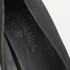 Chanel Bow Ballet Flats Black - Size 40
