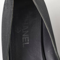 Chanel Bow Ballet Flats Black - Size 40