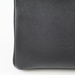 Hermes Birkin 30 Epsom PHW B Stamp Black