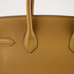 Hermes Birkn 30 Y Stamp GHW Bronze Dore