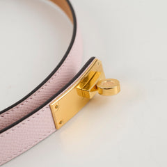 Hermes Kelly 18 Pocket Epsom Mauve Pale - Stamp W