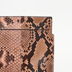 Loewe Pouch Python Pink