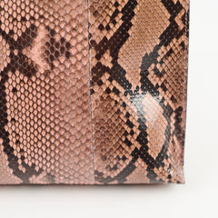 Loewe Pouch Python Pink