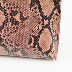 Loewe Pouch Python Pink