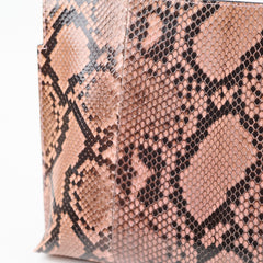 Loewe Pouch Python Pink