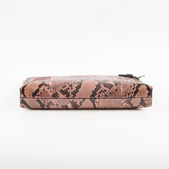 Loewe Pouch Python Pink