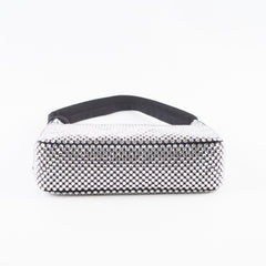 Prada Mini Re-Edition Crystals Black