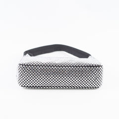 Prada Mini Re-Edition Crystals Black