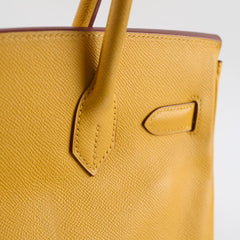 Deal of The Week - Hermes Birkin 30 Epsom Dark Yellow - D square stamp