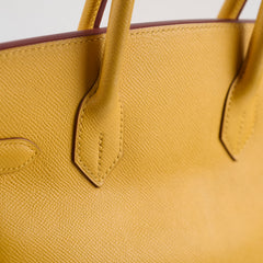 Deal of The Week - Hermes Birkin 30 Epsom Dark Yellow - D square stamp
