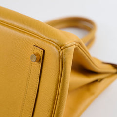 Deal of The Week - Hermes Birkin 30 Epsom Dark Yellow - D square stamp