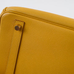 Deal of The Week - Hermes Birkin 30 Epsom Dark Yellow - D square stamp