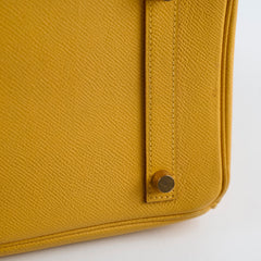 Deal of The Week - Hermes Birkin 30 Epsom Dark Yellow - D square stamp