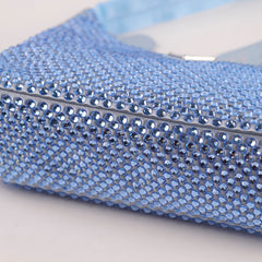 Prada Blue Crystal Bag Re Edition 2000