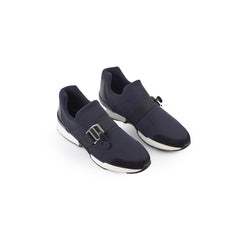 Hernes Neoprene Run slip On Sneakers Black Size 35