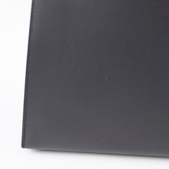 Hermes Kelly 32 Sellier Sombrero Box Leather GHW Matte Black