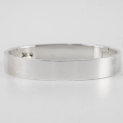 Hermes Collier de Chein Bracelet Silver Small Model
