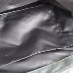 Chanel Nylon Fur BonBon Tote Silver