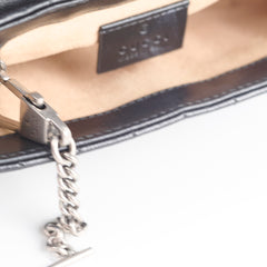 Gucci Supermini Marmont Bag Black
