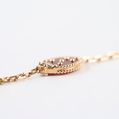 Van Cleef & Arpels Lucky Spring 5 Motif Bracelet Rose Gold