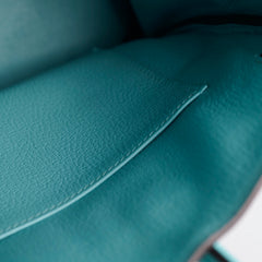 Hermes Birkin 30 Togo Blue Atoll - T stamp