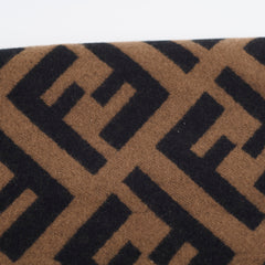 Fendi FF Cashmere Scarf Brown/Black
