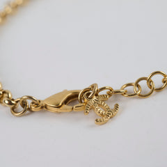 Chanel Heart Bracelet Costume Jewellery