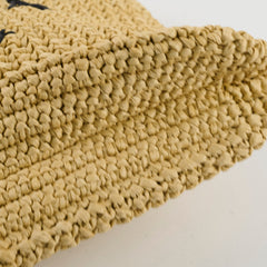 Prada Raffia Tote Bag Small