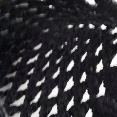 Prada Raffia Rectangle Small Tote Black