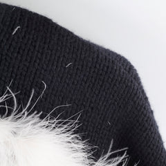 Chanel Feathers Sweater