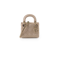 Lady Dior Mini Light Grey