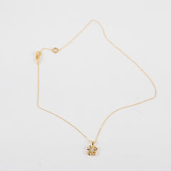Bvlgari Fiorever Yellow Gold Necklace with Diamond