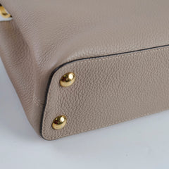 Louis Vuitton Capucine BB Taurillon Galet