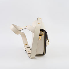 Gucci Horsebit 1955 Mini Shoulder Bag Ivory