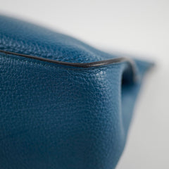 Hermes Jypsiere 34 Clemence Blue Thalassa - Square P Stamp