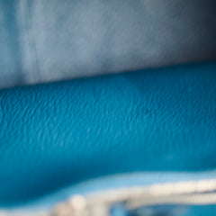 Hermes Jypsiere 34 Clemence Blue Thalassa - Square P Stamp