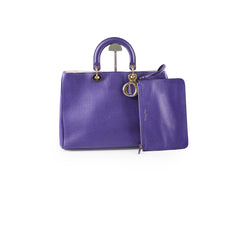 Christian Dior Diorissimo Tote Bag Purple