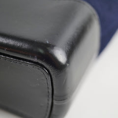Chanel Paris-Hamburg Embroidered Gabriele Hobo Bag Navy