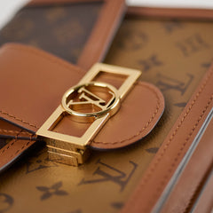 Louis Vuitton Dauphine MM Reverse Monogram Micochip