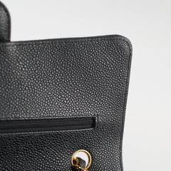 Chanel Caviar Medium/Large Classic Flap Black
