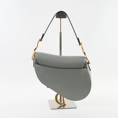 Christian Dior Medium Saddle Grey